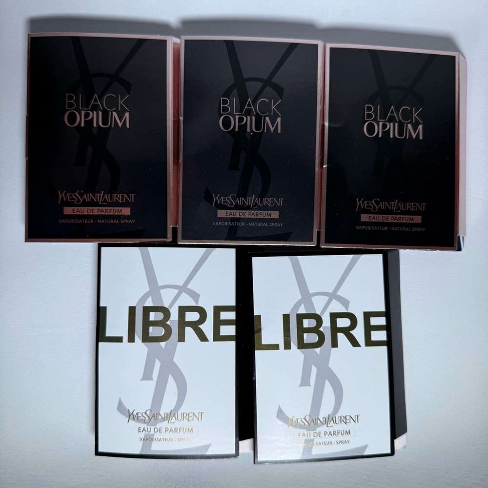 Yves Saint Laurent Samples 3 Black Opium 2 Libre